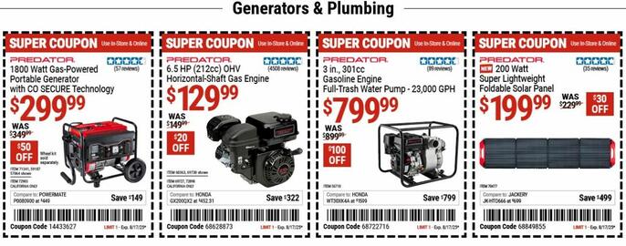 Harbor Freight Tools Weekly Ad Page 3