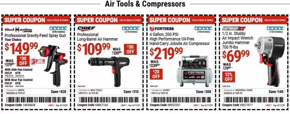 Harbor Freight Tools Weekly Ad