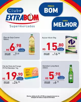 Catálogo Extrabom Supermercados (válido até 7-08)