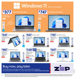 Officeworks catalogue Page 2