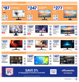 Officeworks catalogue Page 5