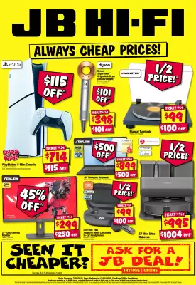 JB Hi-Fi catalogue