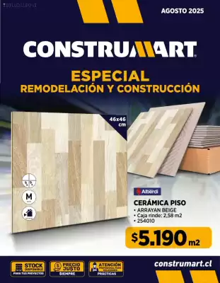 Catálogo Construmart (válido hasta 1-09)