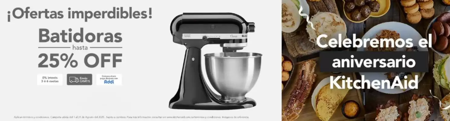 Catálogo KitchenAid (válido hasta 31-08)