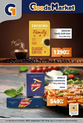 Goods Market akciós újság (érvényes eddig: 16-08)