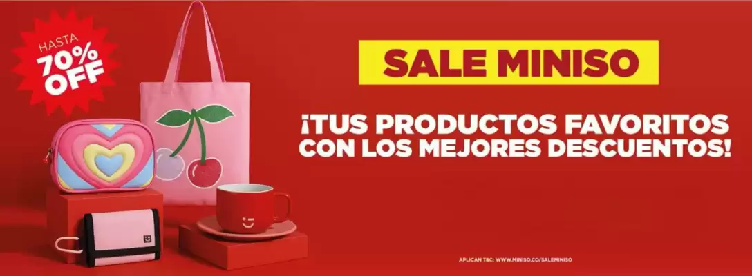 Catálogo Miniso (válido hasta 22-08)