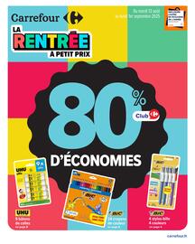 Catalogue Carrefour | 80% D'ÉCONOMIES page 1