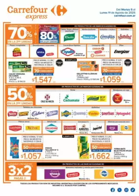 Catálogo Carrefour Express (válido hasta 11-08)