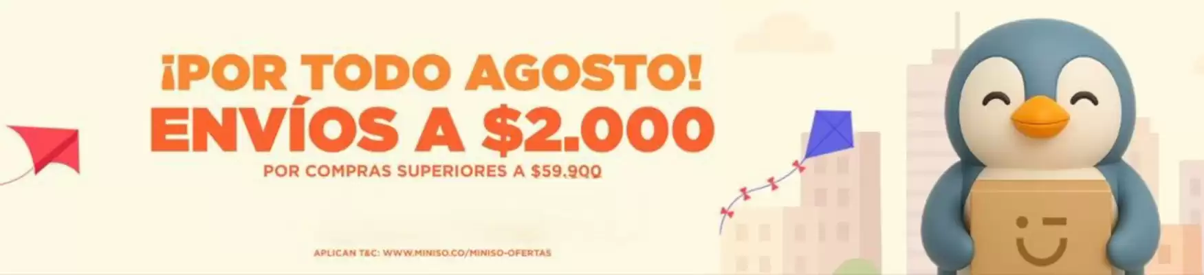 Catálogo Miniso (válido hasta 31-08)