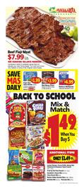 Vallarta Supermarkets Weekly Ad week 32 Page 1