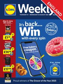 Lidl leaflet week 33 Page 1