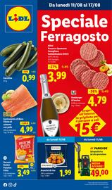 Volantino Lidl settimana 33 Pagina 1