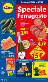 Volantino Lidl settimana 33 Pagina 1