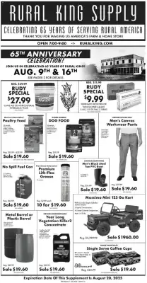 Rural King Weekly Ad