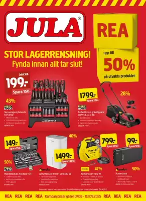 Jula reklamblad (giltig till och med 3-09)
