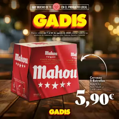 Folleto Gadis (válido hasta el 20-08)