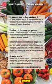 Folleto Gadis | De la Huerta a tu Mesa Página 2