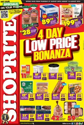 Shoprite catalogue (valid until 10-08)