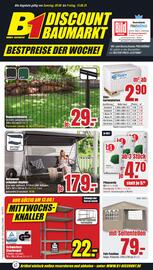 B1 Discount Baumarkt Prospekt woche 32 Seite 1