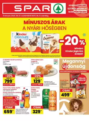 Spar akciós újság