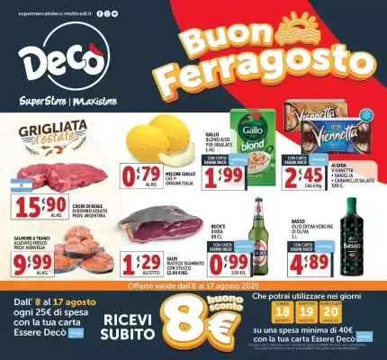 Volantino Deco Superstore (valido fino al 17-08)