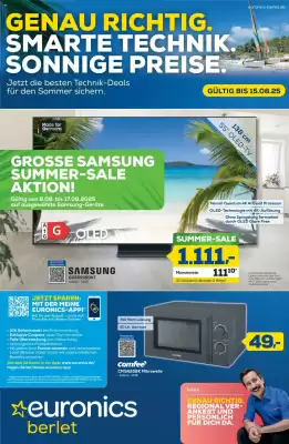 Euronics Prospekt (gültig bis 15-08)