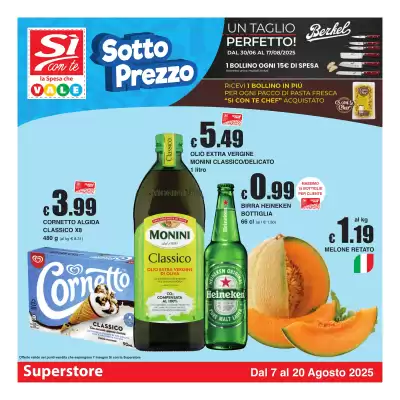 Volantino Sì con te Superstore