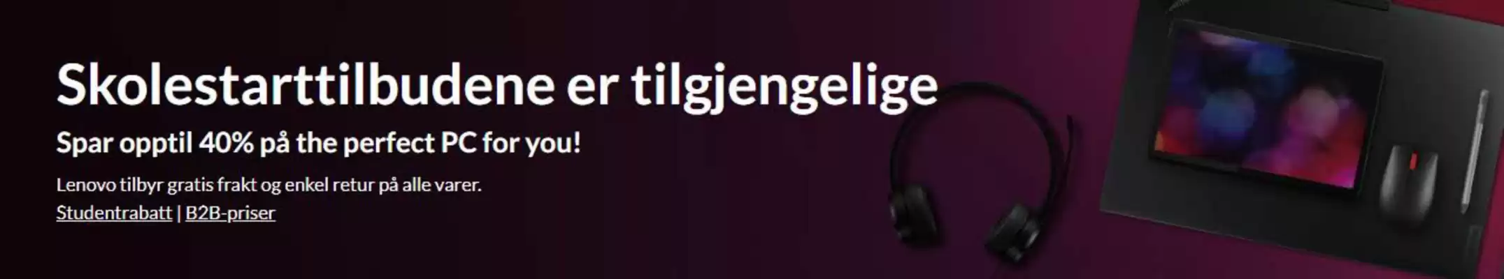 Lenovo Kundeavis (gyldig til 10-08)