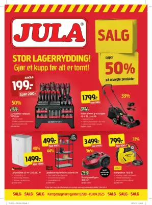 Jula Kundeavis (gyldig til 3-09)