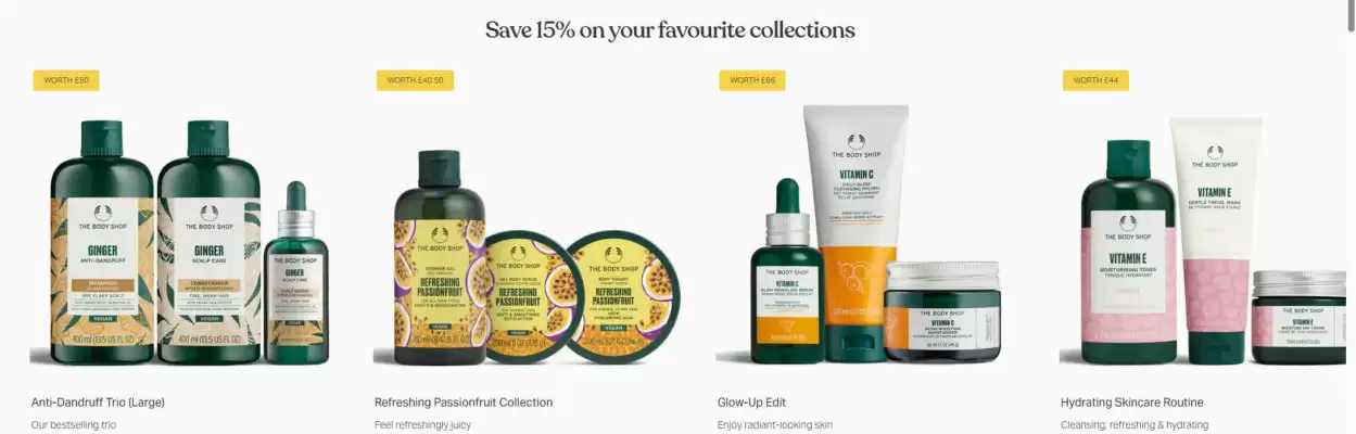 The Body Shop reklamblad (giltig till och med 21-08)