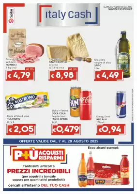 Volantino Italy Cash (valido fino al 20-08)