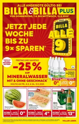 Billa Flugblatt (gültig bis 13-08)