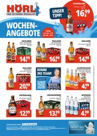 Hörl Getränke Prospekt woche 32 Seite 1