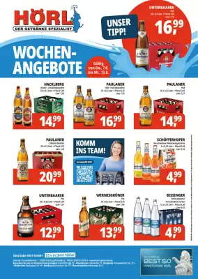 Hörl Getränke Prospekt (gültig bis 13-08)