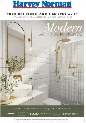 Harvey Norman catalogue (valid until 31-08)