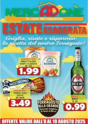Volantino MercADone (valido fino al 19-08)