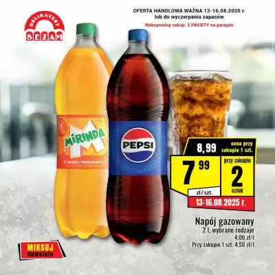 Delikatesy Sezam gazetka (ważność do 20-08)