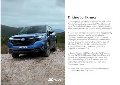 Subaru catalogue Page 25