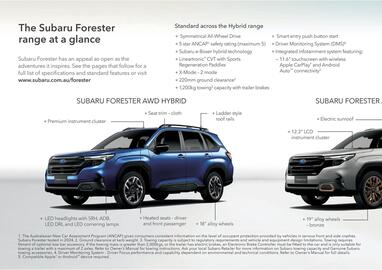 Subaru catalogue Page 50