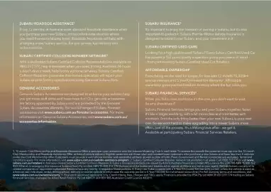 Subaru catalogue Page 61