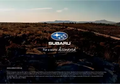 Subaru catalogue Page 64