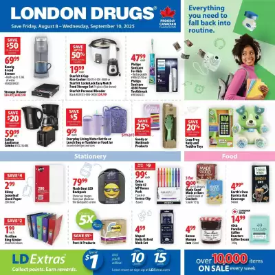 London Drugs flyer (valid until 10-09)