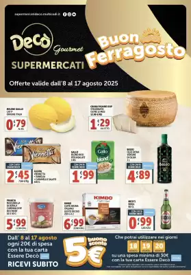 Volantino Gourmet Déco (valido fino al 17-08)