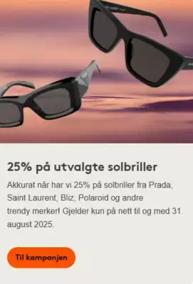Synsam Kundeavis (gyldig til 31-08)
