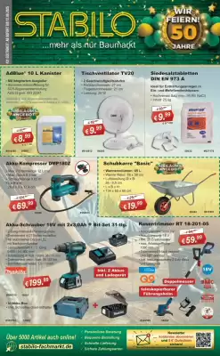 Stabilo Fachmarkt Prospekt (gültig bis 12-08)