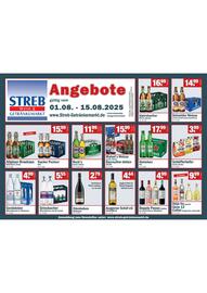 Streb Getränkemarkt Prospekt Seite 1