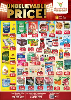 Mark & Save catalogue (valid until 10-08)