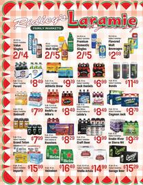 Ridley's Family Markets Weekly Ad Page 1