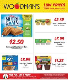 Woodman's Weekly Ad week 32 Page 1