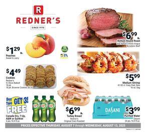 Redner's Warehouse Weekly Ad week 32 Page 1